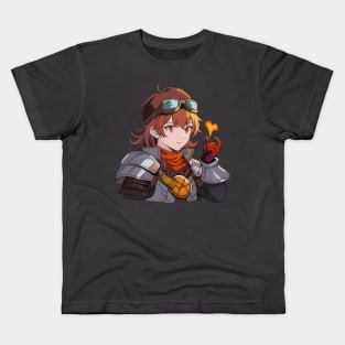 Lovely Anime Chandra Nalaar Kids T-Shirt